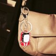 thumbnail image 6 of FRCOLOR  Cartoon Keychain Women Initial Handle Charm Keychains Miss Red, 6 of 8