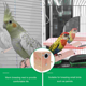 thumbnail image 5 of Caja de cría de loros, casa de pájaros para jaula, cajas nido, pájaros, periquitos, jaulas pequeñas, periquitos, cacatúas, 5 of 5