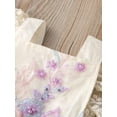 thumbnail image 5 of Baby Girl Lace Sleeveless Romper Jumpsuit Embroidery Floral Summer One Piece Backless Outfits Clothes, 5 of 7