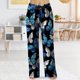 thumbnail image 1 of WILLBEST Pantalones Casuales elegantes para Mujer para Verano, Pantalones Cortos de Moda con Cintura Elástica para Usar En La Playa. Chica, 1 of 5
