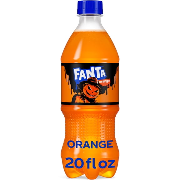 Fanta Orange Soda Pop Bottle, 20 fl oz