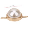 thumbnail image 4 of 20 Uds. Remache De Media Cuenta, Botón De Clip De Perla Semicircular, Accesorios De Decoración Semicirculares De Plástico Y Metal, 4 of 7