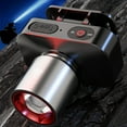 thumbnail image 6 of Induction Headlamp USB Rechargeable Flashlight | Telescopic Focus Zoom | Stepless Dimming | Multiple Lighting Modes | 1800mAh Li-ion Battery | Outdoor Camping Hiking Emergency | 3.14x1.77in, 6 of 7