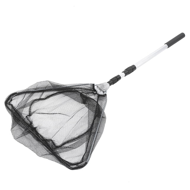 Folding Fishing Landing Net, Telescoping Pole Handle Fishing Net, Collapsible Foldable Sea Fishing For Wild Fishing