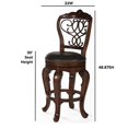 thumbnail image 5 of Hillsdale Burrell Swivel Stool, Barstool, Brown Cherry, 5 of 5