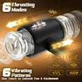 thumbnail image 3 of KERERO Automatic Male Masturbator with 6 Powerful Thrusting & Vibration Modes,Hands-Free Stroker for Men Pleasure,Open-Ended Sex Toys for Men, 3 of 7