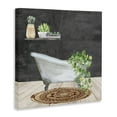 thumbnail image 4 of Stupell Industries Botanical Bathtub Scene Bath & Laundry Painting Wrapped Canvas Art Print Wall Art, 30 x 30, 4 of 8