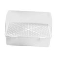 thumbnail image 4 of Caja de pequeña para ratas, bandeja para orinal, bandeja para inodoro para mascotas, de para entrenamiento de orinal para conejos, jaula Blanco, 4 of 8
