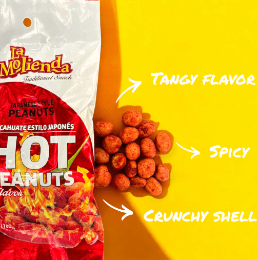 Cacahuate Mexican Hot Nuts 3.5oz