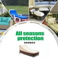 thumbnail image 7 of F&J Outdoors Waterproof Patio Chaise Lounge Chair Covers 84"L×32"W×34"/15"H, 7 of 7