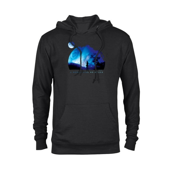 Avatar Pandora A World Like No Other Na’vi Shadow at Night - Pullover Hoodie for Adults - Customized-Black