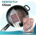 thumbnail image 4 of Cast Iron Scrubber, Cast Iron Sponge – 316 Stainless Steel, Triple Ring Chainmail - Perfect Cleaner for Cast Iron Pans, Skillets, Pots, Woks, 4 of 6