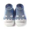 thumbnail image 4 of 20-21 1 par de zapatillas con punta, calcetines, zapatos antideslizantes de algodón para interiores, primeros zapatos para caminar para bebés finos para niños, 4 of 5