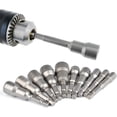 thumbnail image 3 of Precision Metric Hex Shank Nut Driver Set, Magnetic Nut Driver Bits With 1/4 Inch Hex Shank For Professional And Private Use, 3 of 5