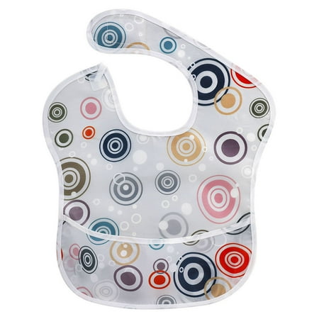 

Honeeladyy Sales Newborn Infant Baby Boys Girls Cartoon Colorful Waterproof Bib Feeding Bibs