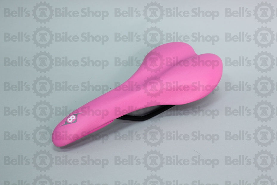 pink bicycle seat