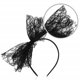 thumbnail image 5 of Diadema con lazo de encaje perfecto para 80s tema del partido de la moda Accessory（1 PC）, 5 of 5