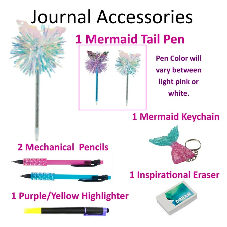 3-pk. Mermaid Tail Sparkly Pen Set