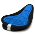 thumbnail image 1 of Cojín para bicicleta de montaña, piñón fijo, cojín grande grueso, cojín de algodón, almohadilla de absorción, accesorios para bicicleta, color azul Yuarrent VI001673-02, 1 of 6