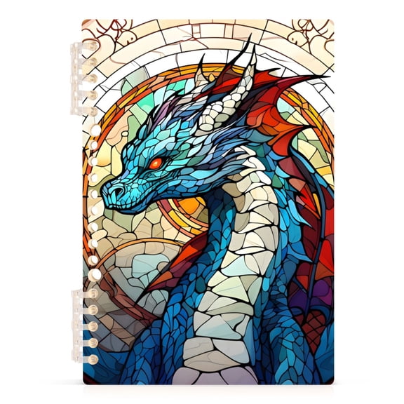Dragon Bohomia Spiral Journal Notebook College Ruled Notebook 8.3" x 5.7" A5 Lined Thick Paper Page