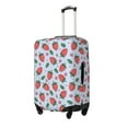 thumbnail image 2 of Uemuo Strawberries Printed Washable Luggage Cover - Fashion Suitcase Protector Fits 18-32 Inch Luggage -, 2 of 9
