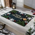 thumbnail image 4 of Wdhugt 2 Pcs Christmas Kitchen Rug And Mat Christmas Kitchen Decor Anti Fatigue 23.62x15.74in+15.74x43.3in Decorations Winter Decor for Bathroom Home, 4 of 8