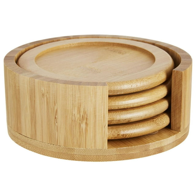 Main Stays Bamboo Coaster Set