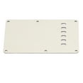 thumbnail image 2 of Electric Guitar Back Cover Plate, Fine Workmanship 2Pcs Anti Scratch Stable Guitar Pickguard Backplate  For Replacement Black,Beige,White, 2 of 8
