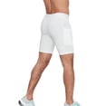 thumbnail image 4 of Men's Compression Shorts Pants, Tight Sports Breathable Quick-Drying Stretch Side Pocket Sports Shorts, Running Workout Active Underwear Shorts, 4 of 7