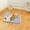 Gray, variant on LongLiYi Self Warming Pet Mat, Extra Warm Thermal Dog Crate Pad for Indoor Outdoor Pets, Washable Anti-Slip Kennel Mat for Medium Small Dogs and Cats, 50cm*35cm*12cm
