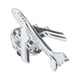 thumbnail image 5 of 2 Piezas De Plata Pines De Broche De Broches De Pines De Solapa Insignia Mujeres Niñas Niños Ropa Bolsa Decoración, 5 of 9