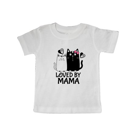 

Inktastic Loved By Mama Baby Outfit Gift Baby Boy or Baby Girl T-Shirt