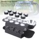 thumbnail image 4 of Tubos De Almacenamiento De Granos De Café Con Soporte De Válvula De Escape Unidireccional, Viales De Vidrio Transparente Para Hojas De Té Y Nueces, 8 Uds., 4 of 7