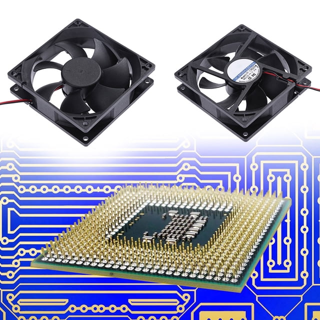 YD-129025SM DC 12V Cooler Fan 90x90x25mm 7 Blades Computer PC Ventilador de refrigeración