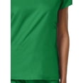 thumbnail image 2 of EON Women's COOLMAX V-Neck Solid Scrub Top, 2 of 2