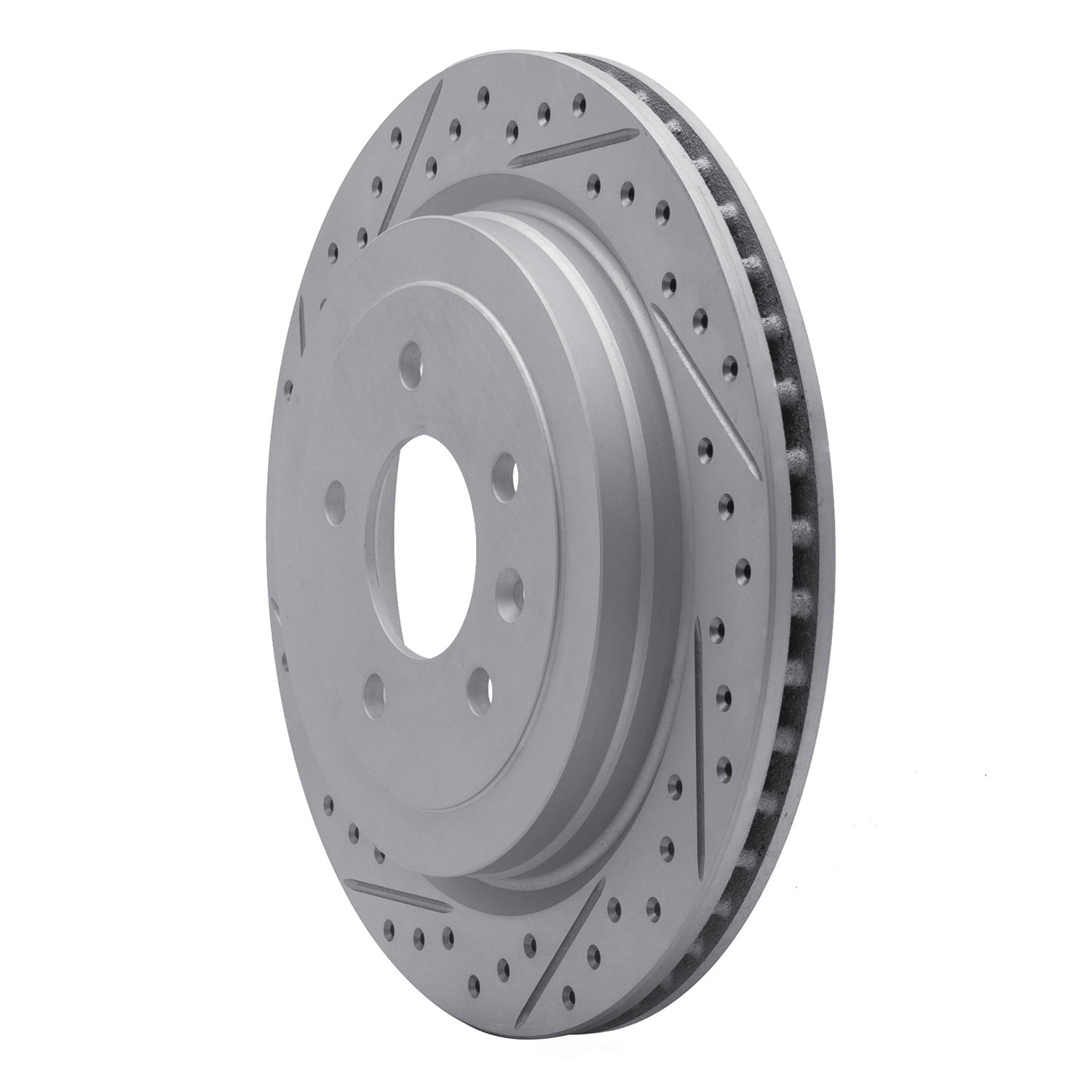 Dynamic Friction Company 830-46032L DFC Geoperformance Rotor - Drilled and Slotted