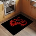 thumbnail image 3 of Game Theme Washable Area Rug&nbsp;2x3 ft Red Game Controller Modern Lines Soft Rectangle&nbsp;Rugs for Living Room, Non Slip Carpet for Bedroom&nbsp;Entryway Dining Room, 3 of 9
