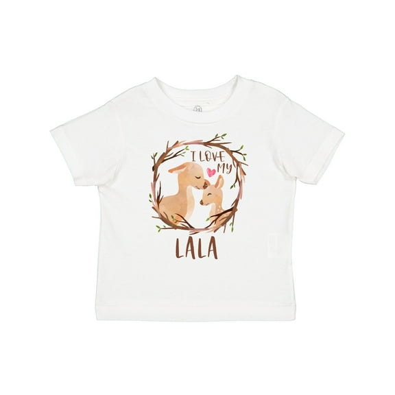 Inktastic I Love My Lala Boys or Girls Toddler T-Shirt