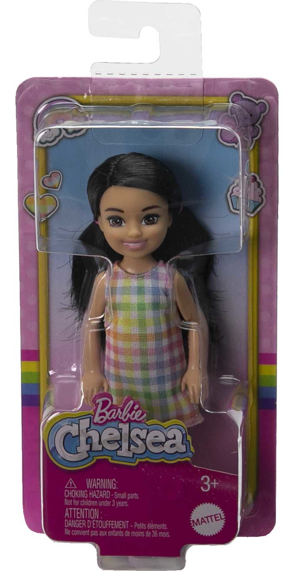 Black hair chelsea doll sale