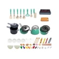 thumbnail image 3 of TISHITA Kitchen Playset Steam Pressure Pot Cookware Kitchen Accessories Set for Kids 61pcs, 3 of 8