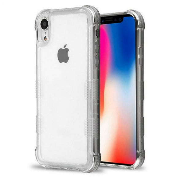 Apple iPhone XR (6.1 Inch) - Phone Case Slim Thin Hybrid Candy Silicone Rubber Gel Soft Protective Case Cover Premium CLEAR Transparent Phone Case for Apple iPhoneXr (6.1")