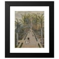 thumbnail image 2 of Frank E. Case 12x14 Black Modern Framed Museum Art Print Titled - The Palm Alley (Before 1932), 2 of 5