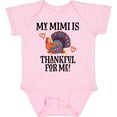 thumbnail image 3 of Inktastic Thanksgiving Mimi Thankful for Me Turkey Boys or Girls Baby Bodysuit, 3 of 5