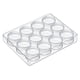 thumbnail image 1 of Organizador de cuentas transparente, juego de contenedores para almacenar cuentas con 12 cajas (1,5 x 1,5 x 1,38 pulgadas), 1 of 8