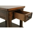 thumbnail image 3 of Signature Design by Ashley Casual Porter Chairside End Table Rustic Brown, 3 of 9
