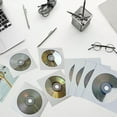 thumbnail image 5 of Bestduplicator White Paper CD, Dvd Sleeves with Window & Flap, 100 Storage Sleeves per Case, 10 Pack, 5 of 5