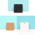 thumbnail image 3 of 100Pcs/Lot Brooches Display Kraft Paper-Tag Jewelry Packaging Small Business Sale Hang-Price-Tag Card White Kraft Paper, 3 of 9