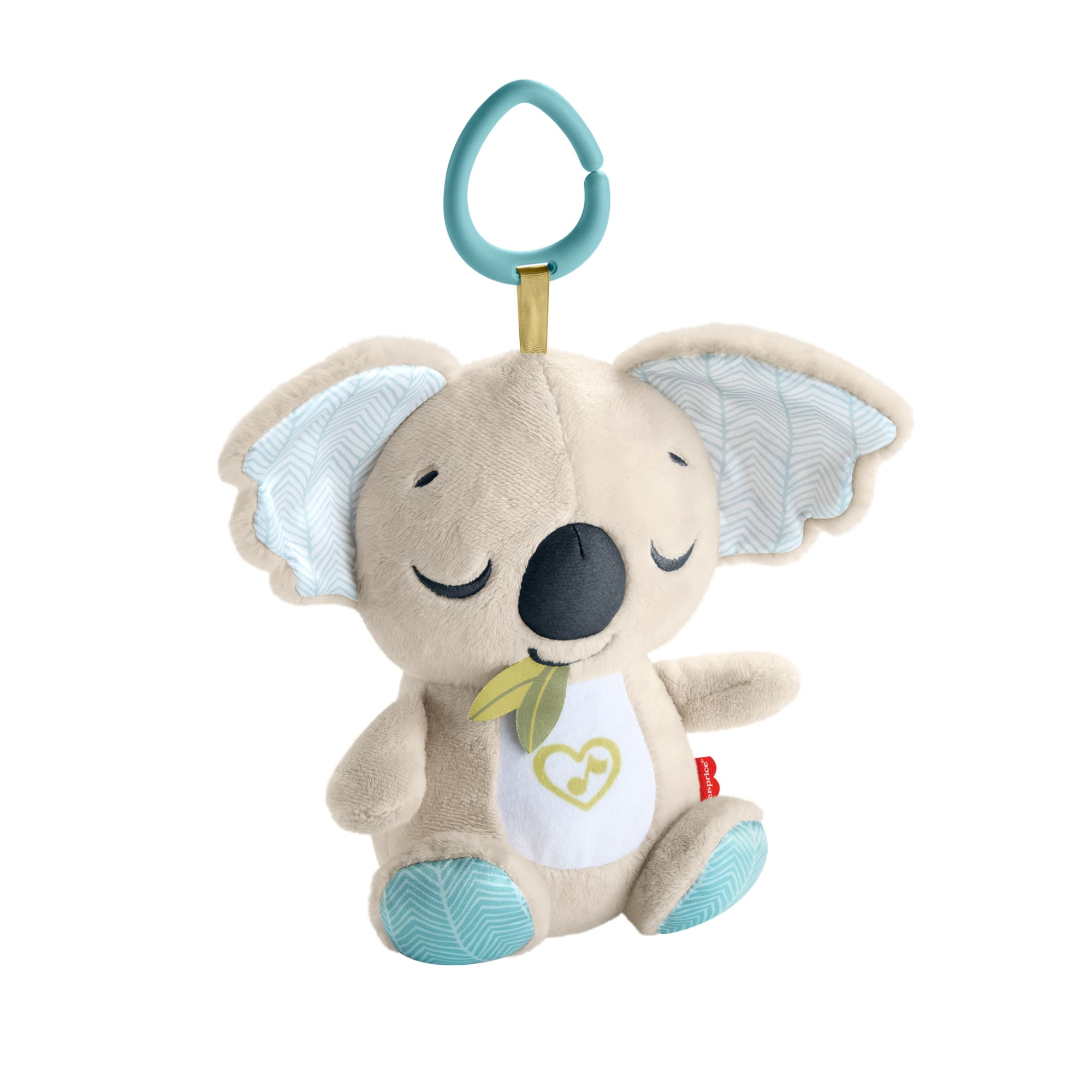 Fisher-Price On-the-Go Koala Soother Toy, Plush Portable Sound Machine for Newborns