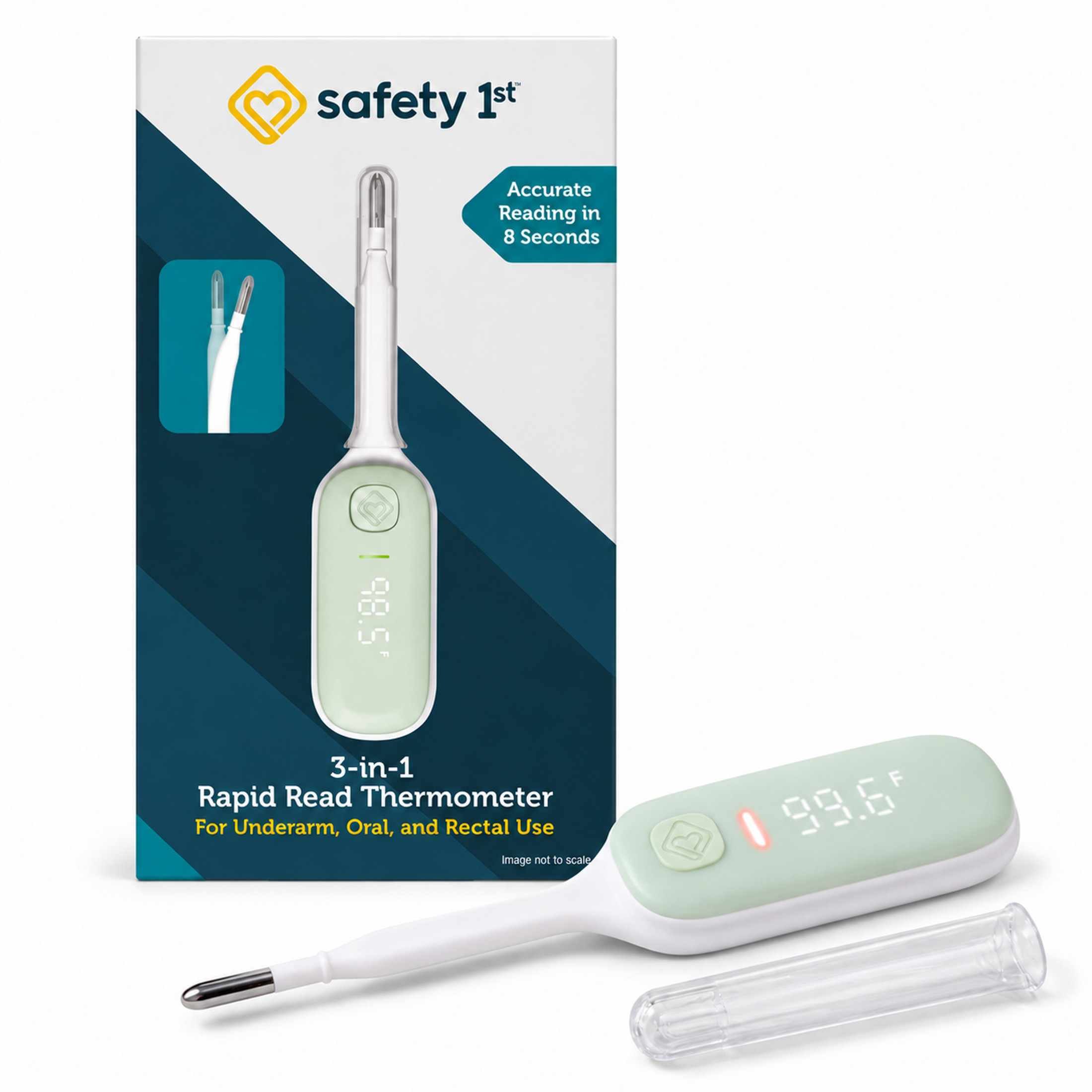 Safety 1st 3-in-1 Rapid Read Baby Thermometer photo 1