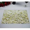 thumbnail image 2 of PKQWTM White roses and white orchids Kitchen Dining Table Mats Placemats Size 12x18 Inches, Set of 2 Pieces, 2 of 2